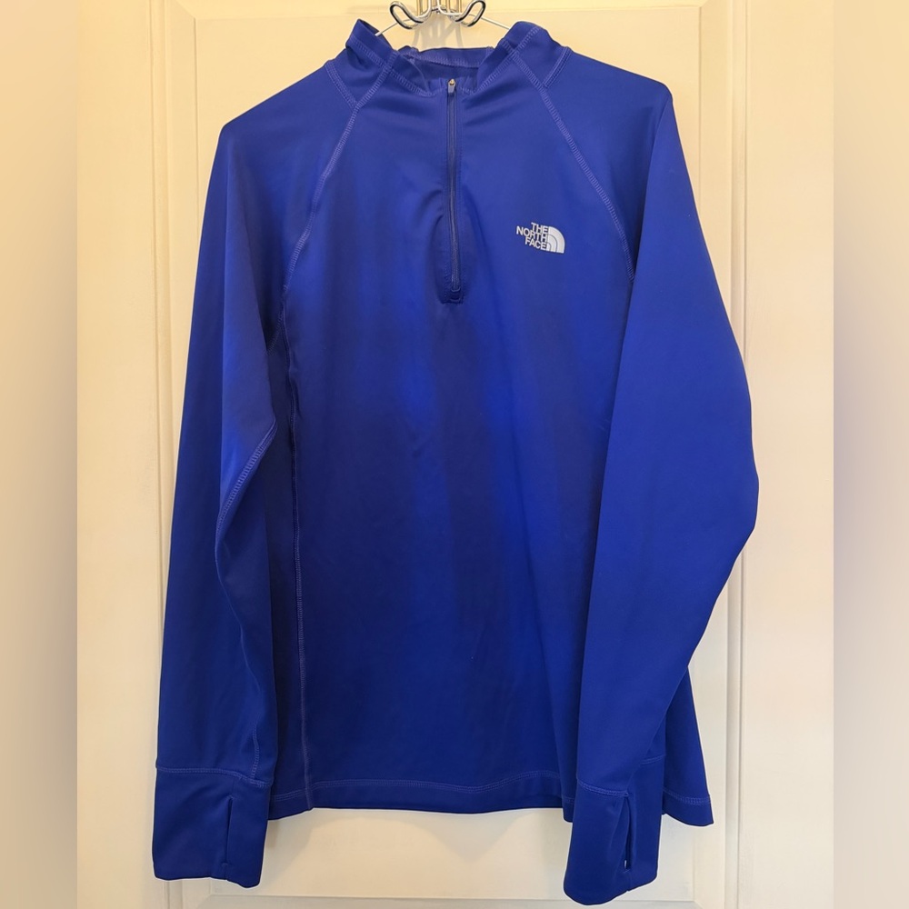 The North Face Men’s Royal Blue 1/4-Zip Jacket Small